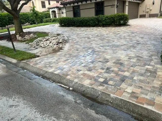 Paver & hardscape project in Greater Tampa Bay by Millennium Lawn, Landscape & Nursery