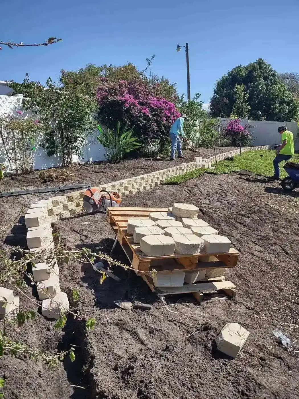 Paver & hardscape project in Greater Tampa Bay by Millennium Lawn, Landscape & Nursery