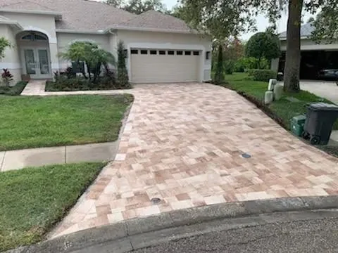 Paver & hardscape project in Greater Tampa Bay by Millennium Lawn, Landscape & Nursery