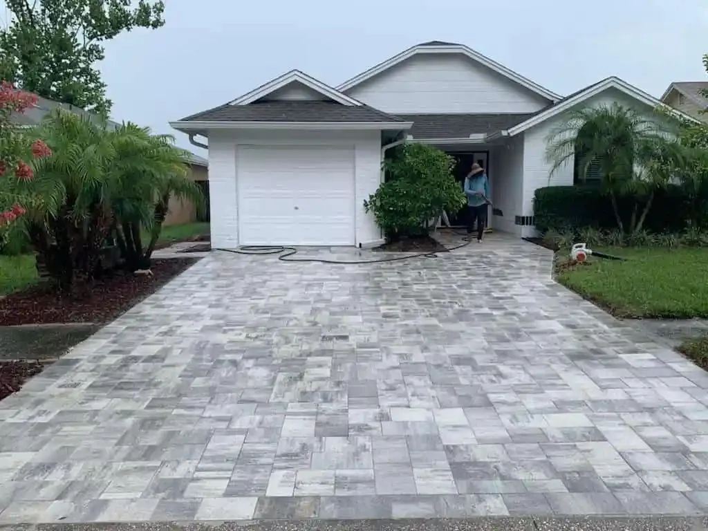 Paver & hardscape project in Greater Tampa Bay by Millennium Lawn, Landscape & Nursery