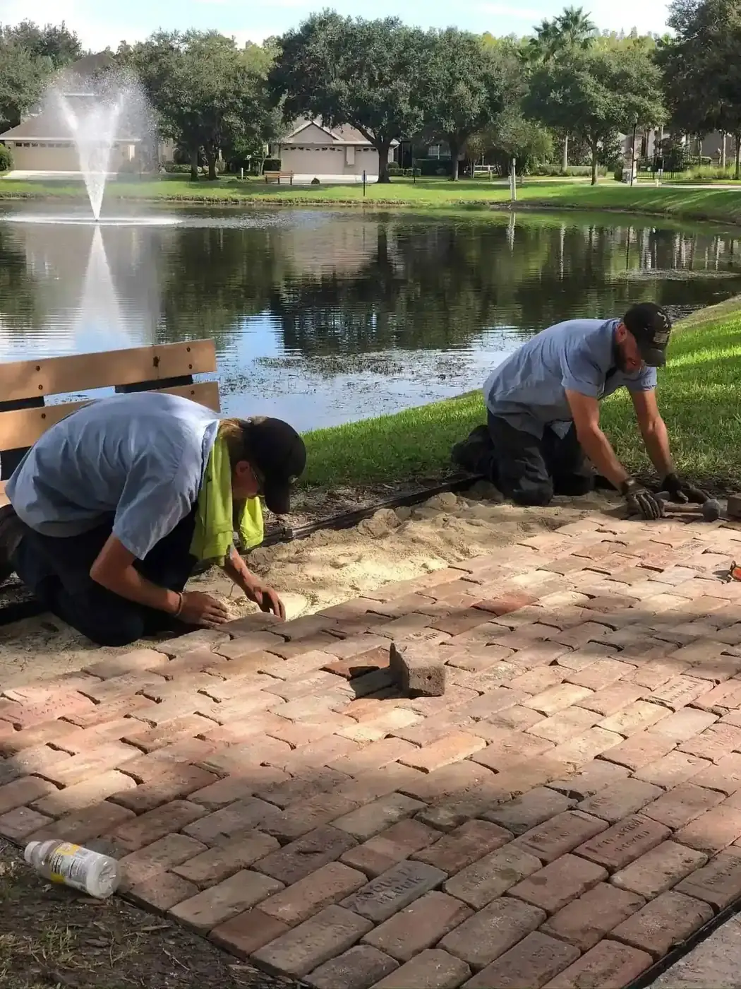 Paver & hardscape project in Greater Tampa Bay by Millennium Lawn, Landscape & Nursery