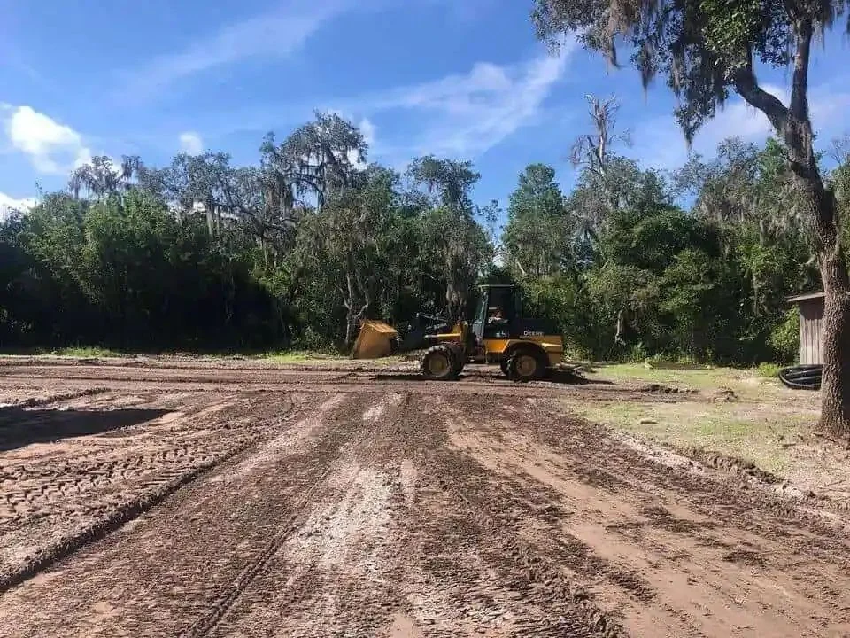 Sod prep grading Tampa Bay